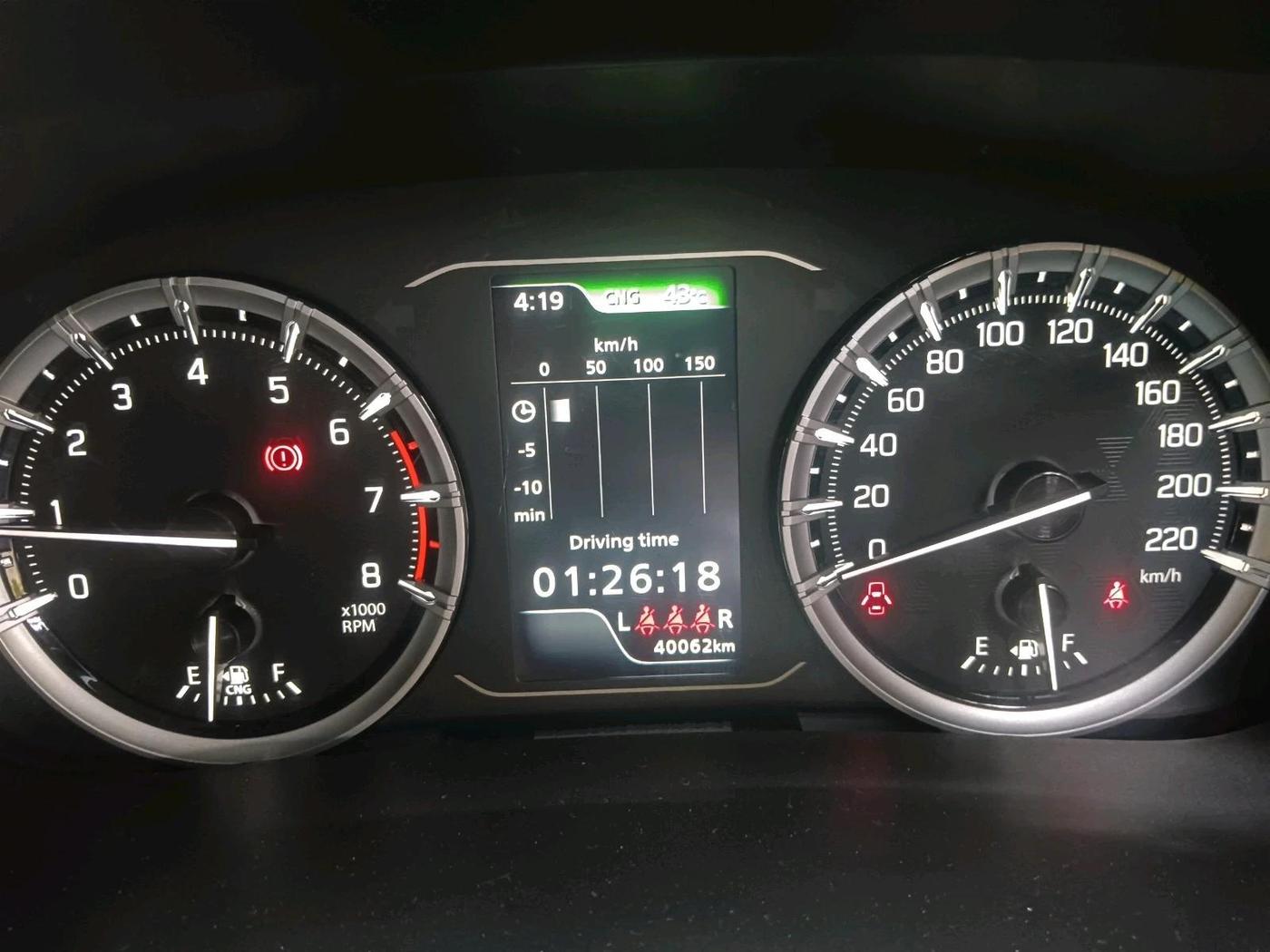 2024 Toyota URBAN CRUISER HYRYDER  G NEO DRIVE E-CNG , CNG, Manual, 40,062 km, interior