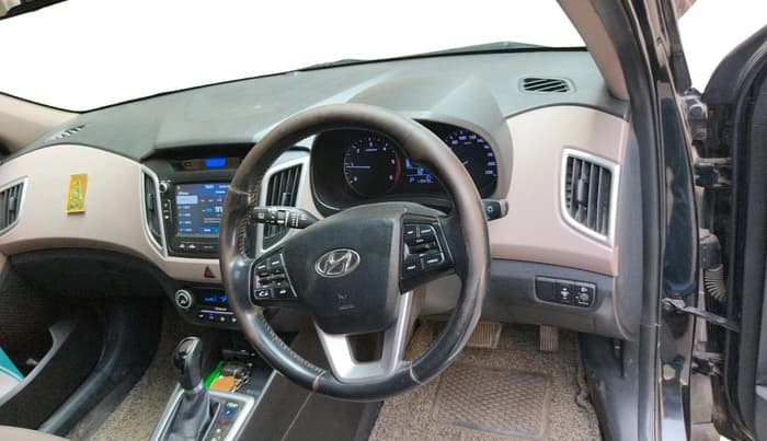 2018 Hyundai Creta SX AT 1.6 DIESEL, Diesel, Automatic, 1,19,470 km, interior