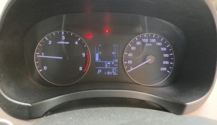 2018 Hyundai Creta SX AT 1.6 DIESEL, Diesel, Automatic, 1,19,470 km, interior