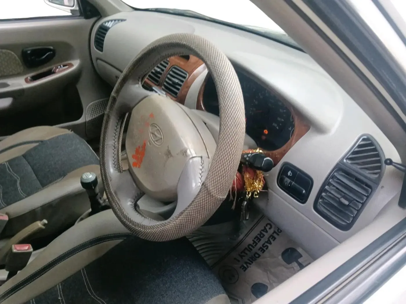 2012 Hyundai Accent EXECUTIVE, CNG, Manual, 1,35,295 km, interior