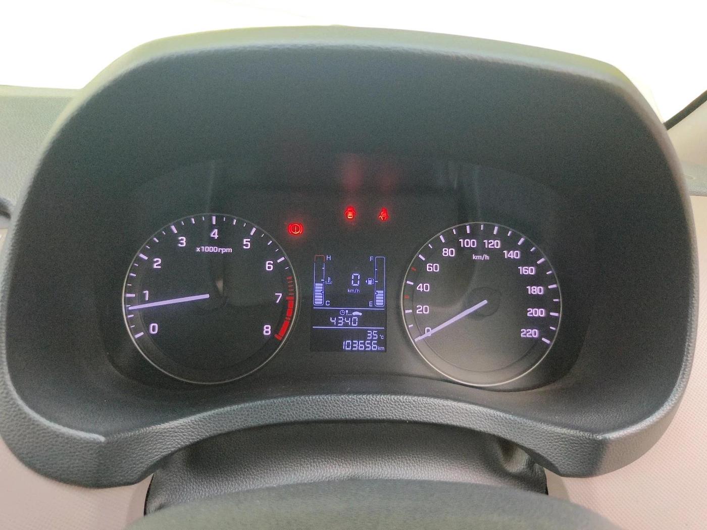 2016 Hyundai Creta S 1.6 PETROL, Petrol, Manual, 1,03,656 km, interior