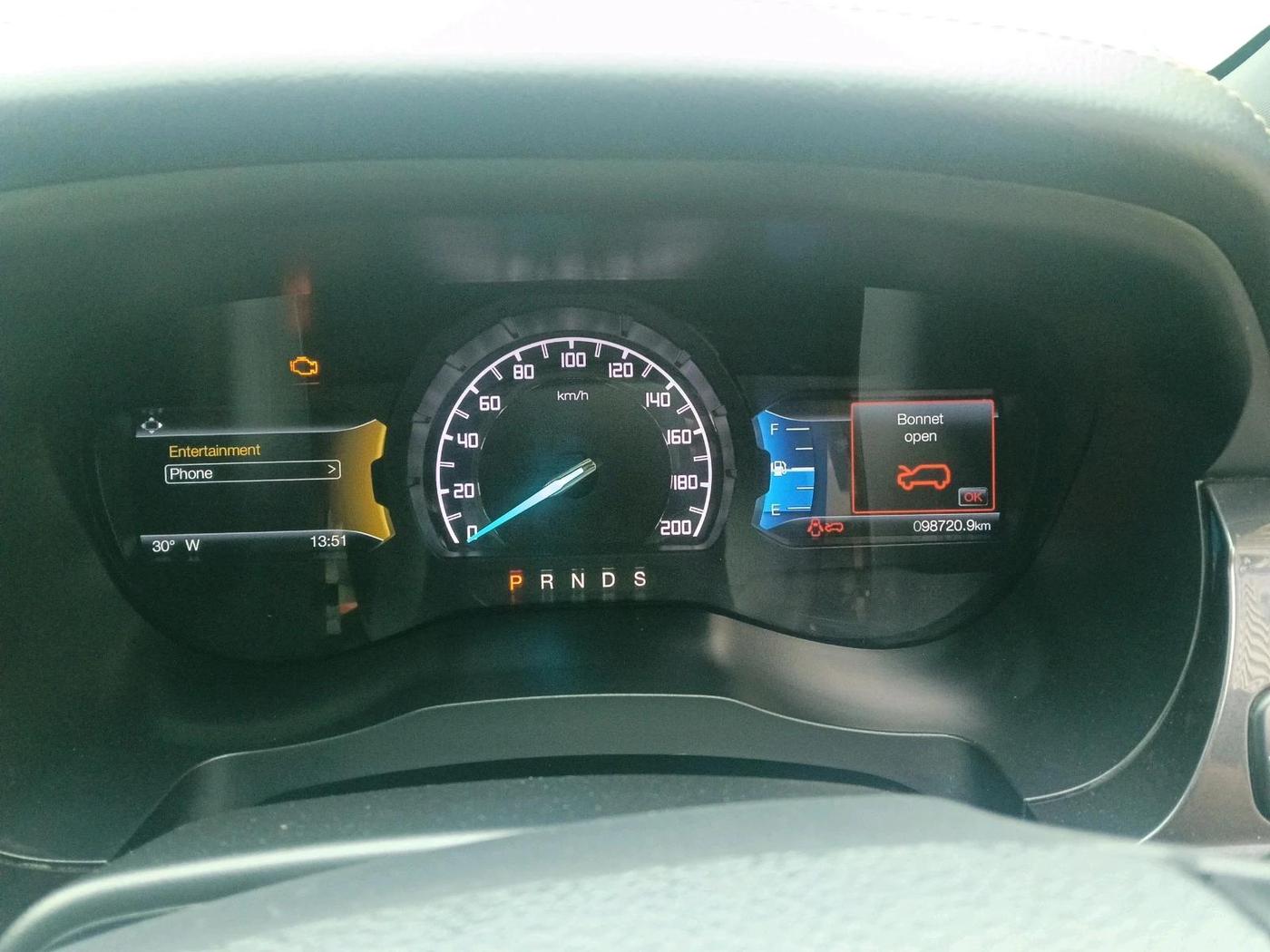 2021 Ford Endeavour TITANIUM PLUS 2.0 4X4 AT SUNROOF, Diesel, Automatic, 98,720 km, interior
