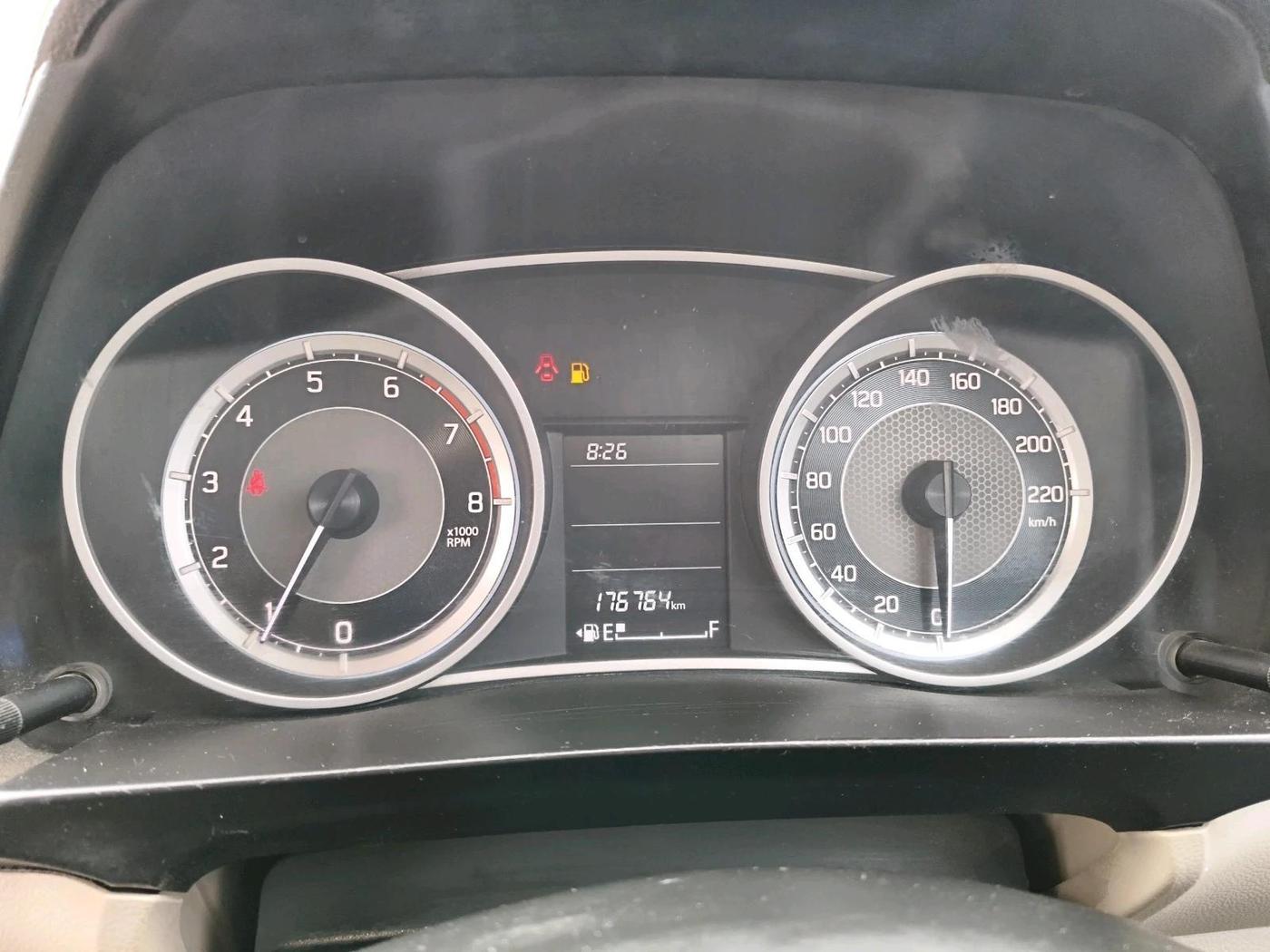 2017 Maruti Dzire VXI, CNG, Manual, 1,76,764 km, interior