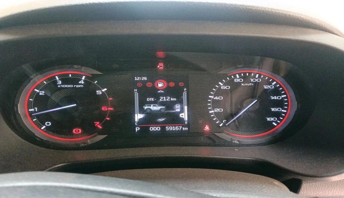 2021 Mahindra Thar LX PETROL HT 4WD AT, Petrol, Automatic, 59,167 km, interior