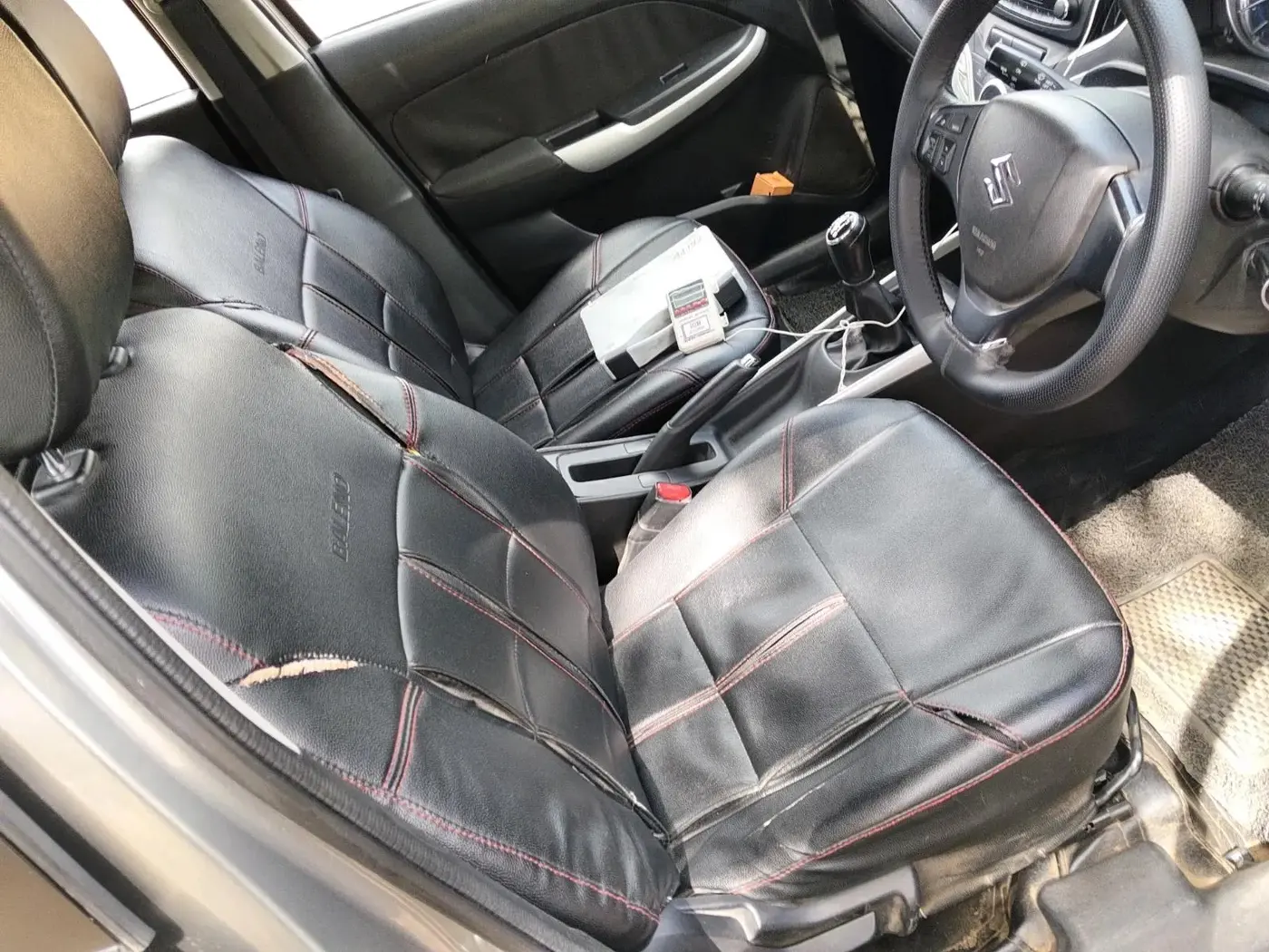2017 Maruti Baleno DELTA PETROL 1.2, CNG, Manual, 1,37,596 km, interior