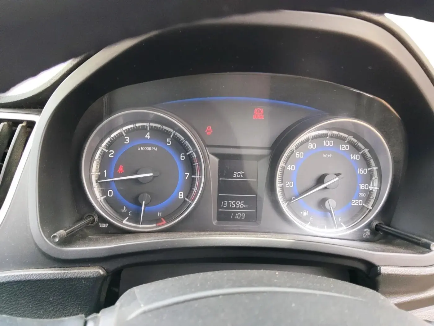 2017 Maruti Baleno DELTA PETROL 1.2, CNG, Manual, 1,37,596 km, interior