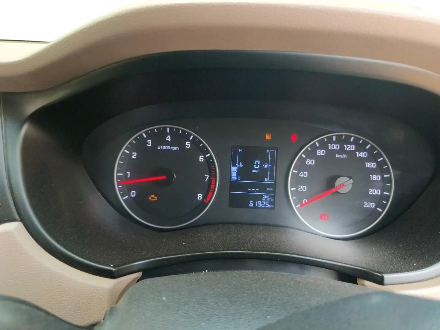 2019 Hyundai Elite i20 MAGNA PLUS 1.2, CNG, Manual, 61,925 km, interior