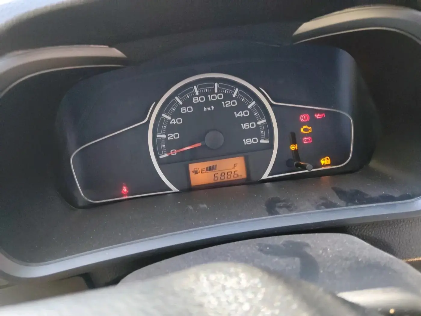 2023 Maruti Alto LXI O, Petrol, Manual, 6,886 km, interior