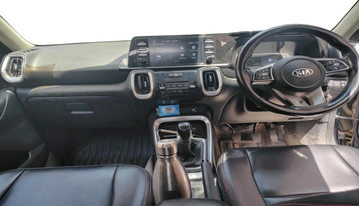 2020 KIA SONET HTK PLUS 1.2, CNG, Manual, 1,08,093 km, interior