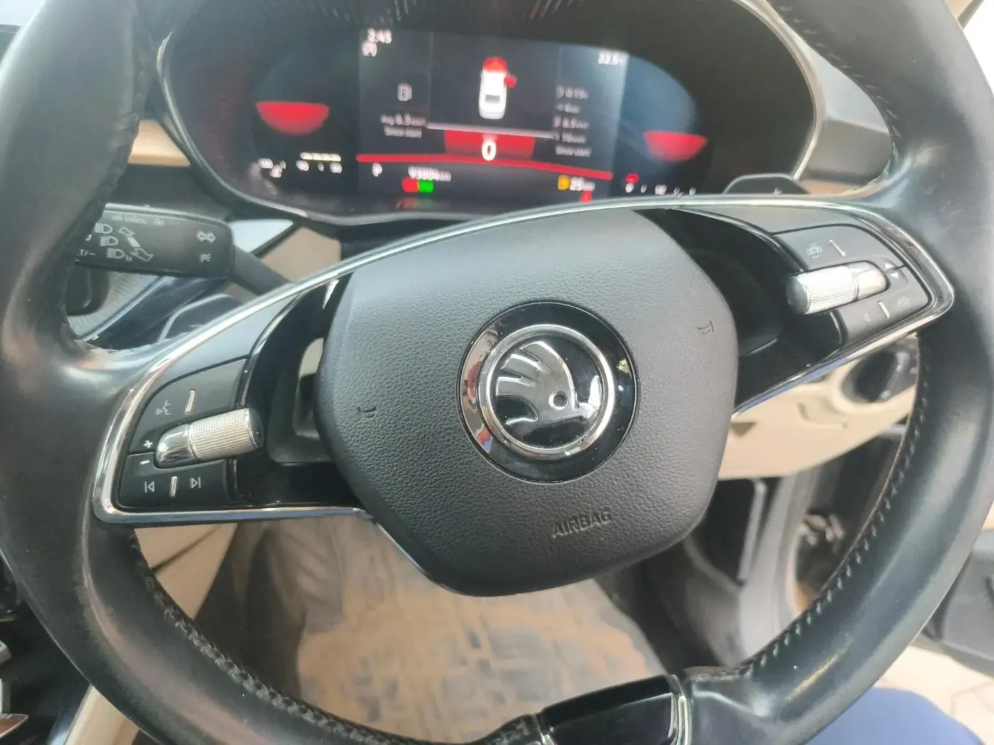 2022 Skoda SLAVIA STYLE 1.5L TSI DSG, Petrol, Automatic, 93,004 km, interior