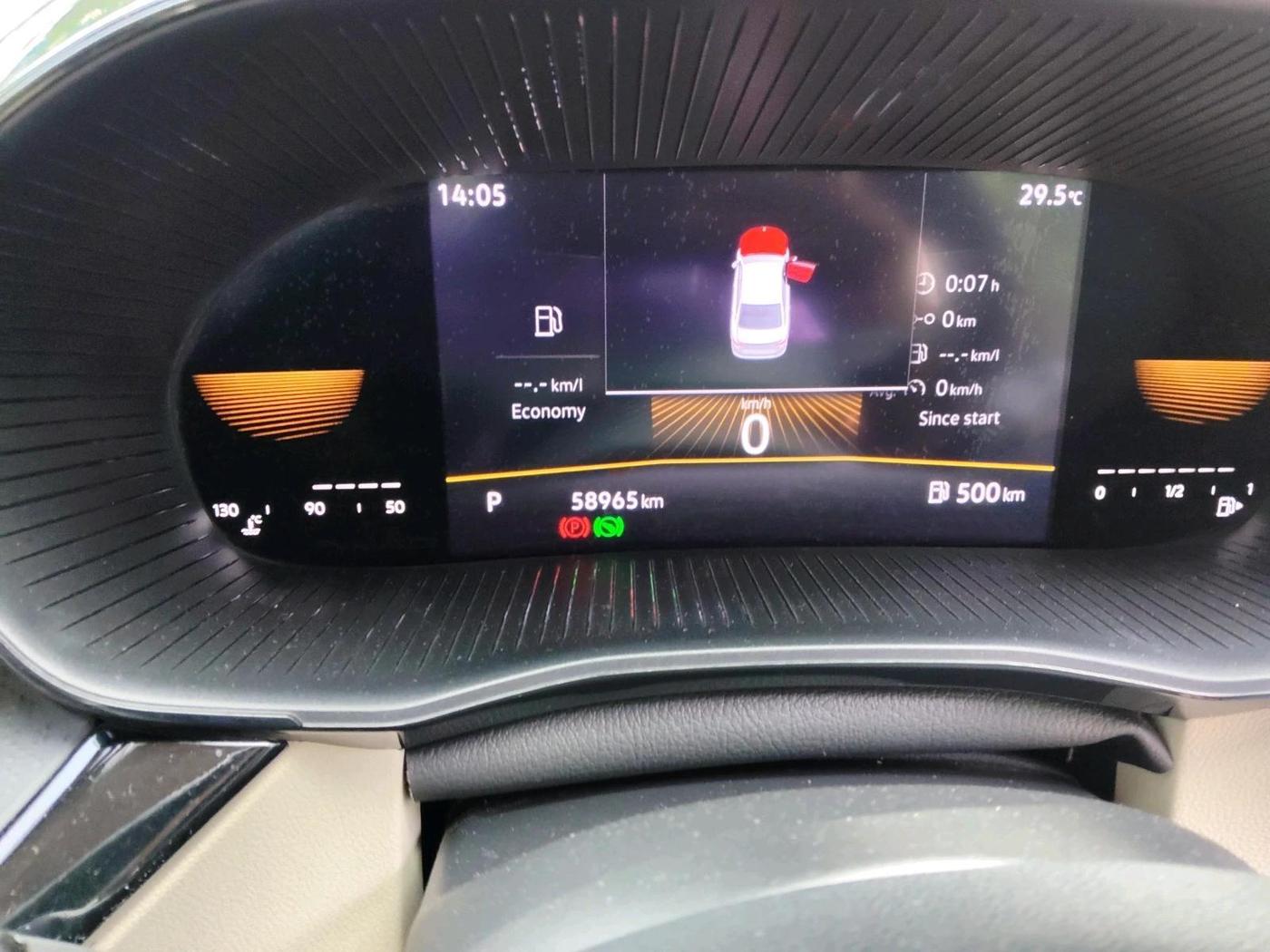 2022 Skoda SLAVIA STYLE 1.0L TSI AT, Petrol, Automatic, 58,965 km, interior