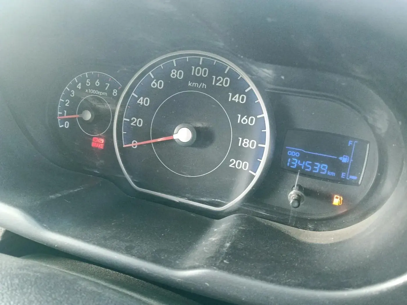 2012 Hyundai i10 ERA 1.1, CNG, Manual, 1,34,600 km, interior