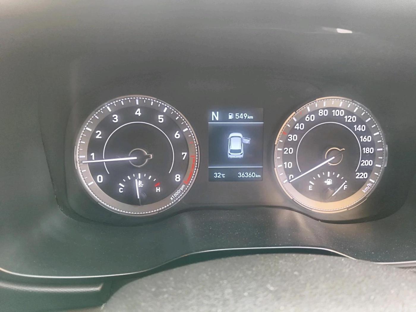 2022 Hyundai VENUE SX 1.0 TURBO IMT, Petrol, Manual, 36,360 km, interior
