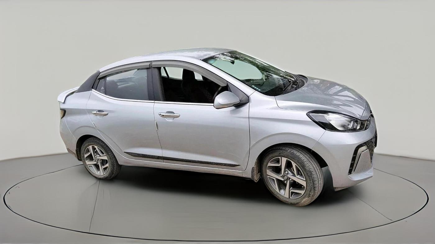 2024 Hyundai AURA SX 1.2 CNG, CNG, Manual, 24,568 km, exterior