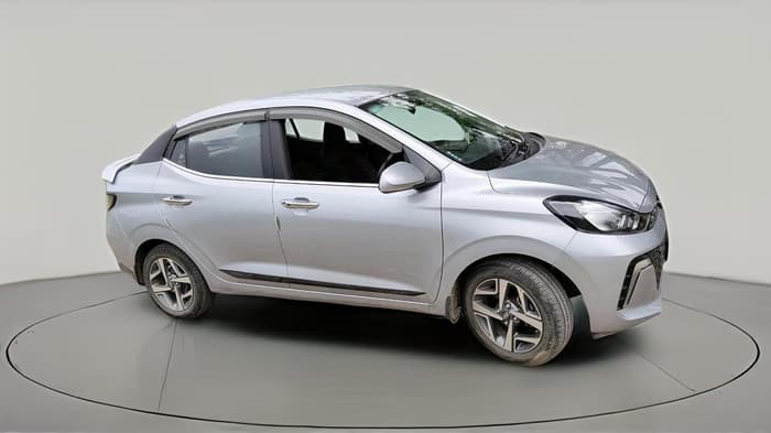 2024 Hyundai AURA SX 1.2 CNG, CNG, Manual, 24,568 km, exterior