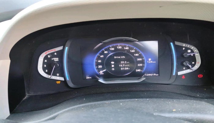 2022 Hyundai Creta SX (O) 1.5 DIESEL, Diesel, Manual, 1,39,019 km, interior