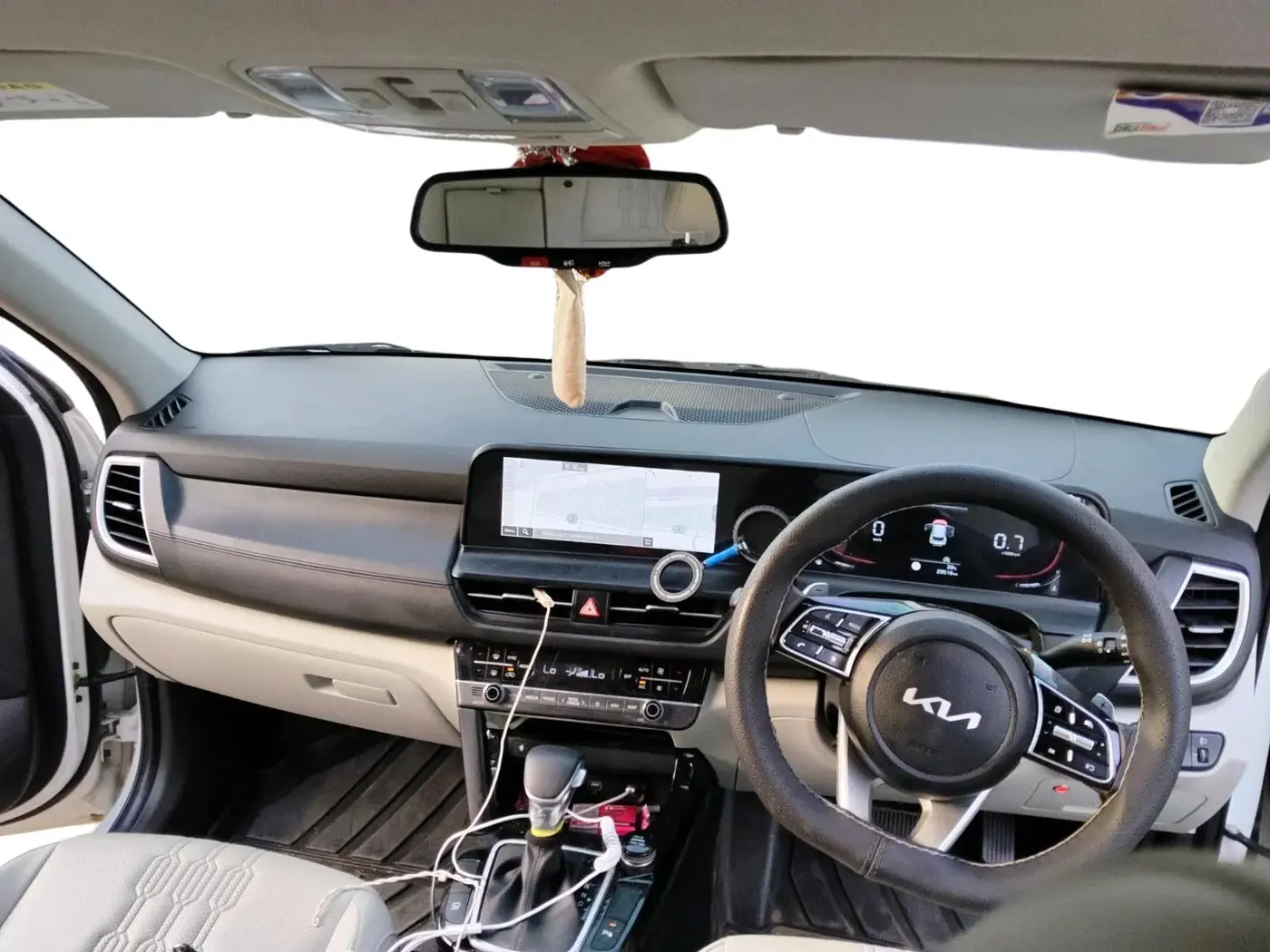 2025 KIA SELTOS  HTX 1.5 DIESEL AT, Diesel, Automatic, 29,516 km, interior