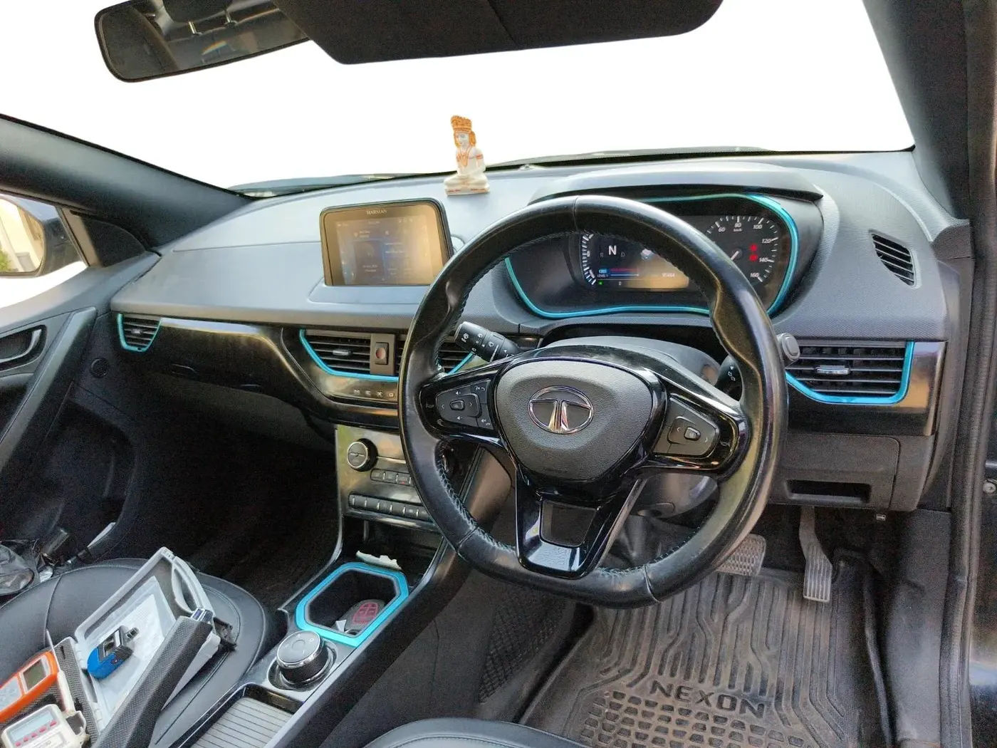 2022 Tata NEXON EV PRIME XZ PLUS DARK EDITION, Electric, Automatic, 94,000 km, interior