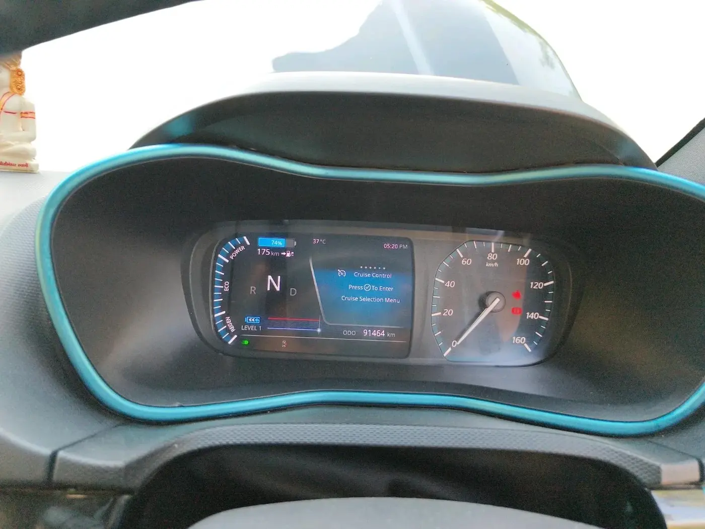 2022 Tata NEXON EV PRIME XZ PLUS DARK EDITION, Electric, Automatic, 94,000 km, interior