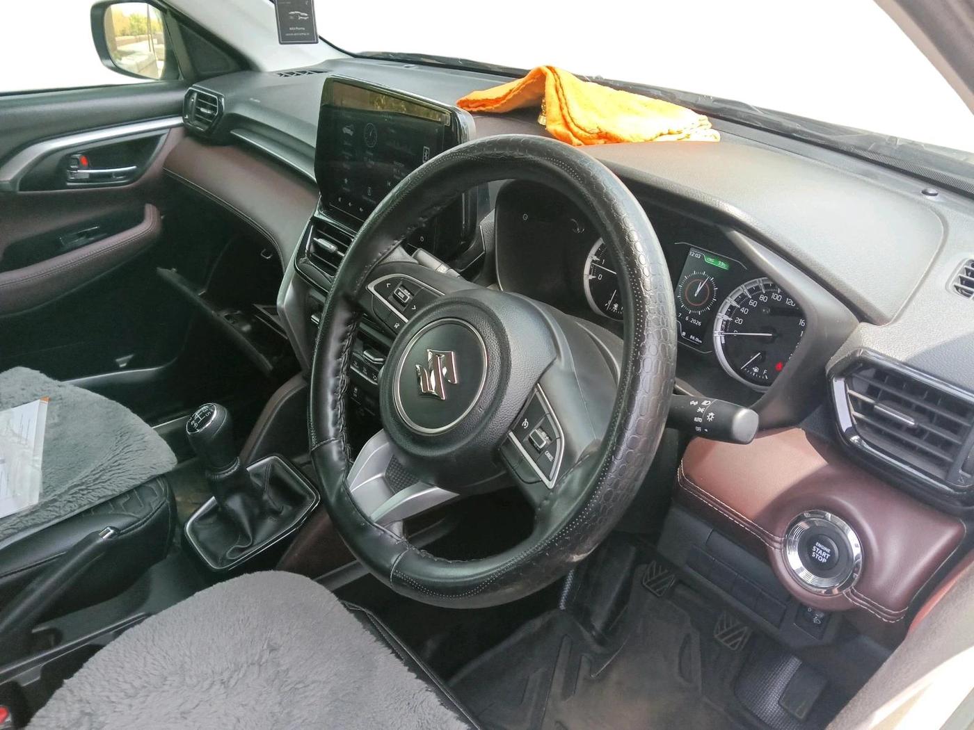 2024 Maruti Grand Vitara ZETA CNG, CNG, Manual, 16,982 km, interior