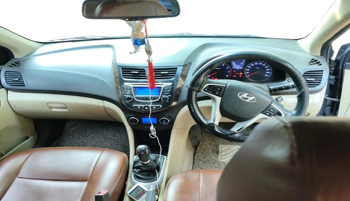 2014 Hyundai Verna FLUIDIC 1.6 VTVT SX, CNG, Manual, 96,625 km, interior