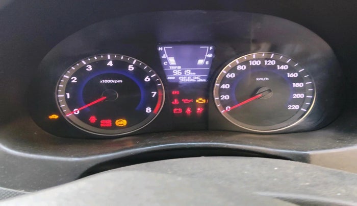 2014 Hyundai Verna FLUIDIC 1.6 VTVT SX, CNG, Manual, 96,625 km, interior