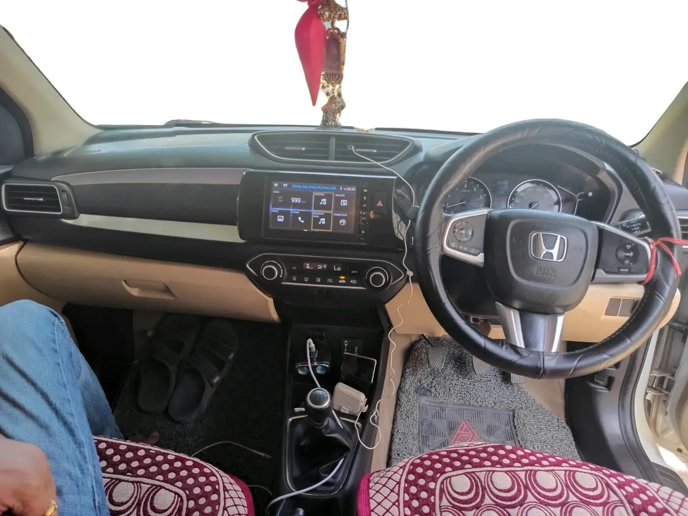 2022 Honda Amaze 1.2L I-VTEC VX, CNG, Manual, 1,65,265 km, interior