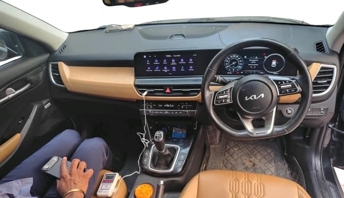 2023 KIA SELTOS HTX PLUS 1.5 IMT DIESEL, Diesel, Manual, 90,161 km, interior