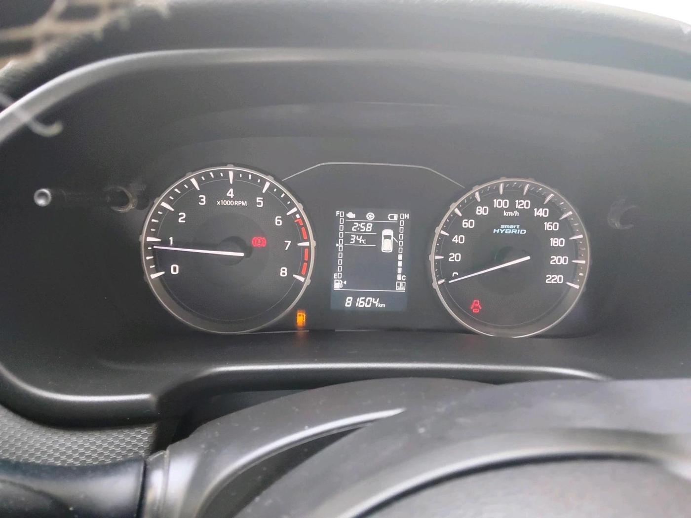 2022 Maruti BREZZA VXI SMART HYBRID, CNG, Manual, 81,604 km, interior