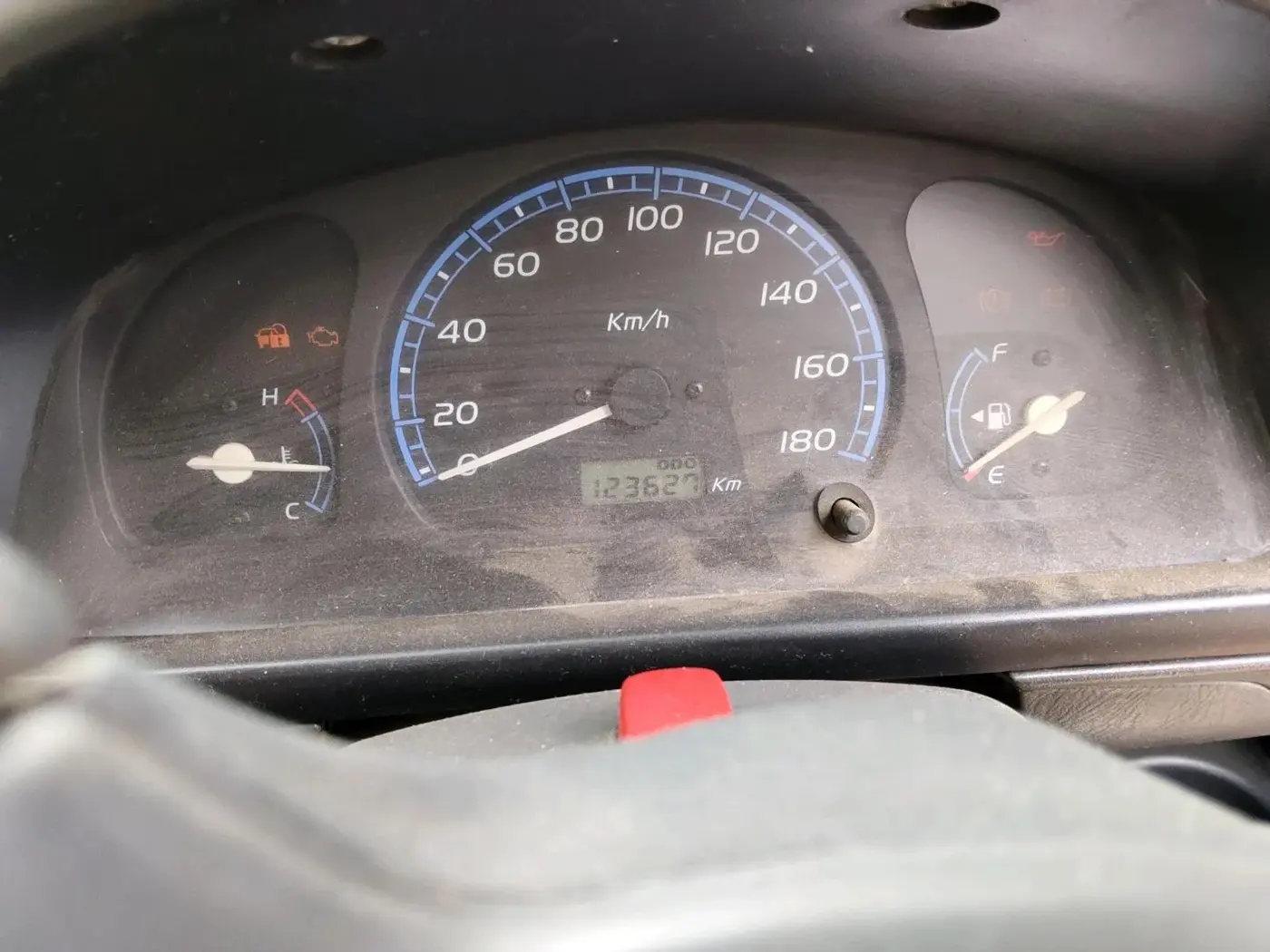 2010 Maruti Wagon R 1.0 LXI, CNG, Manual, 1,23,627 km, interior