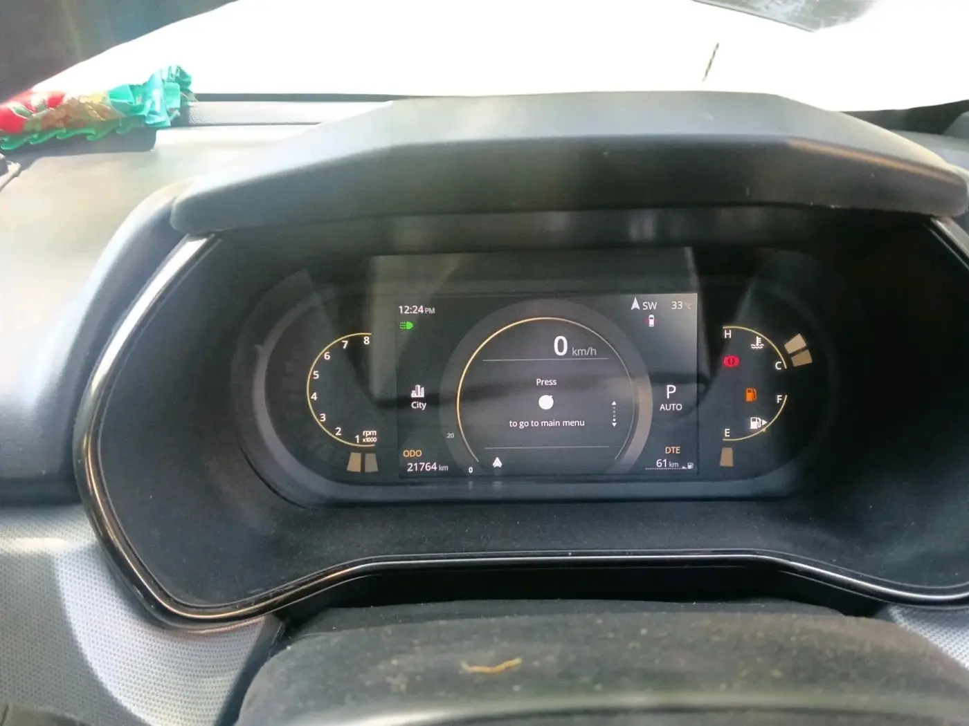 2023 Tata Harrier XZA PLUS 2.0L DARK EDITION, Diesel, Automatic, 22,205 km, interior