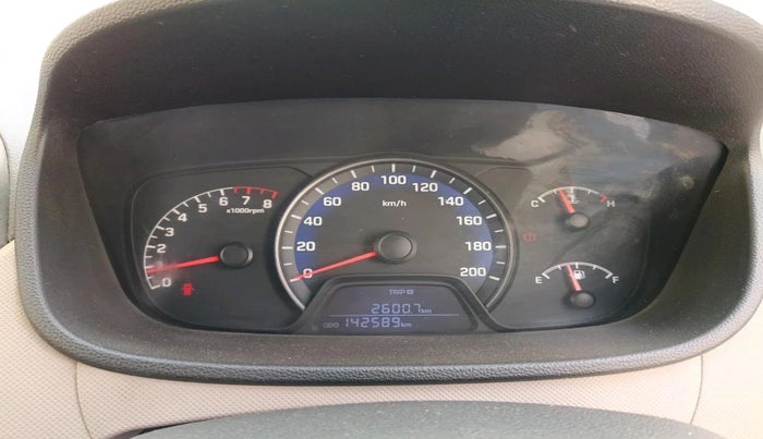 2014 Hyundai Xcent S (O) 1.2, Petrol, Manual, 1,42,589 km, interior