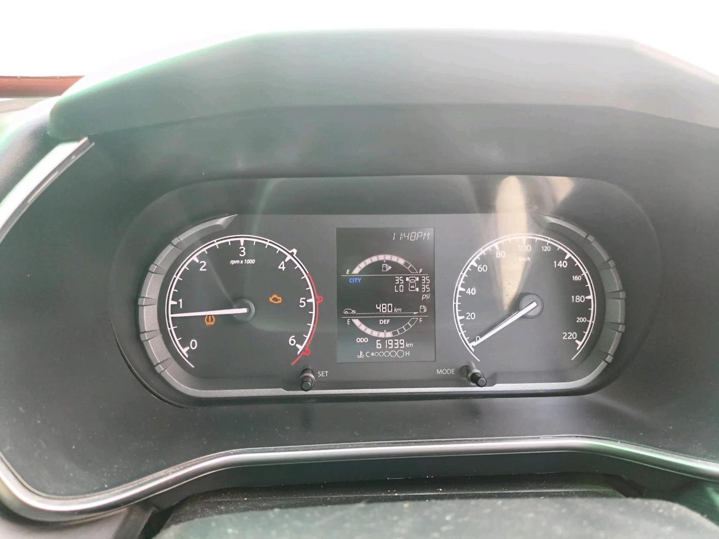 2021 Tata Safari XT PLUS, Diesel, Manual, 61,939 km, interior