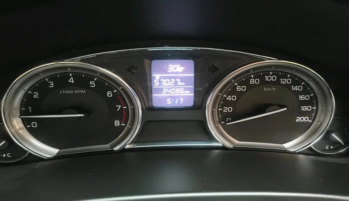 2017 Maruti Ciaz ALPHA 1.4 PETROL, Petrol, Manual, 34,086 km, interior