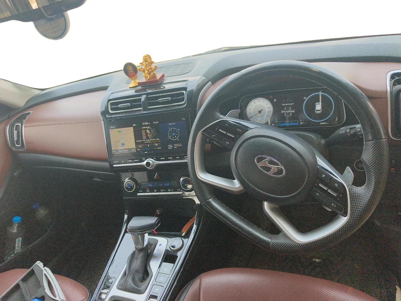 2023 Hyundai ALCAZAR 1.5 SIGNATURE (O) DCT 6STR TURBO P, Petrol, Automatic, 34,097 km, interior