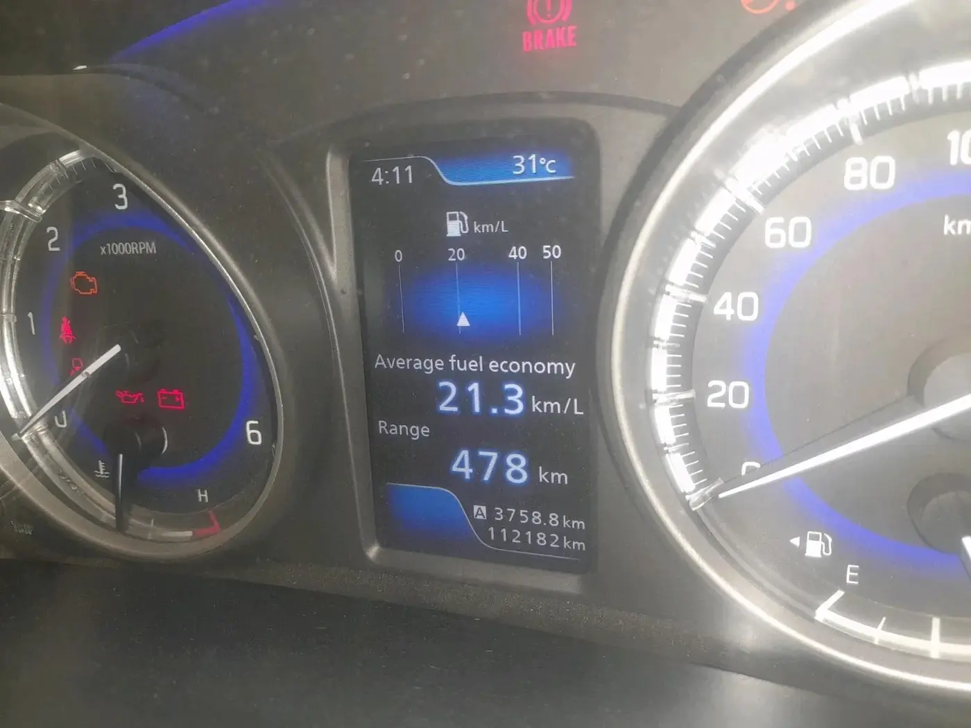 2018 Maruti Baleno ZETA DIESEL 1.3, Diesel, Manual, 1,12,182 km, interior