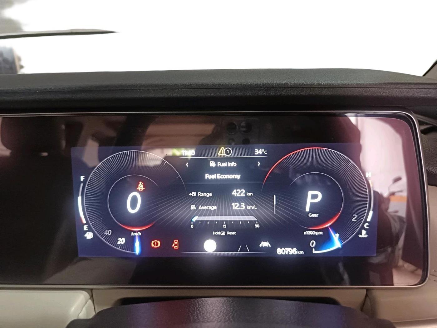 2023 Mahindra XUV700 AX 7 LUXURY D AT 7 STR, Diesel, Automatic, 80,796 km, interior