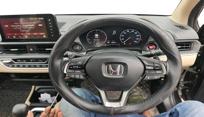2025 Honda Amaze ZX 1.2 Petrol CVT, Petrol, Automatic, 5,819 km, interior