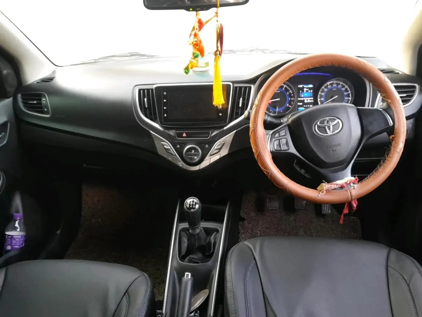 2020 Toyota Glanza V, Petrol, Manual, 16,212 km, interior