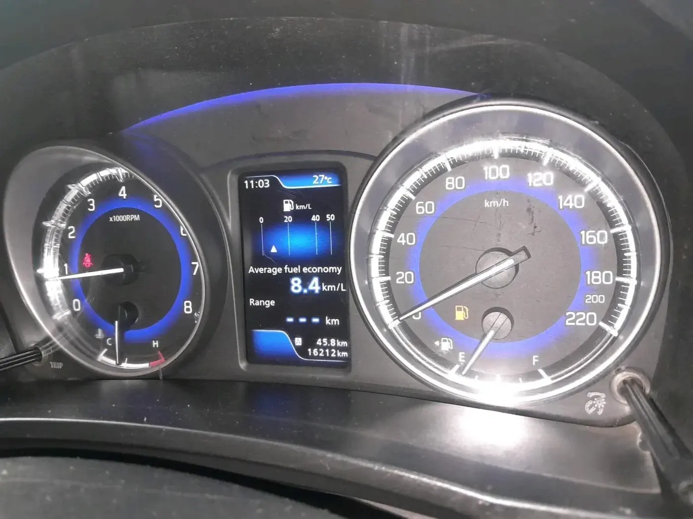 2020 Toyota Glanza V, Petrol, Manual, 16,212 km, interior