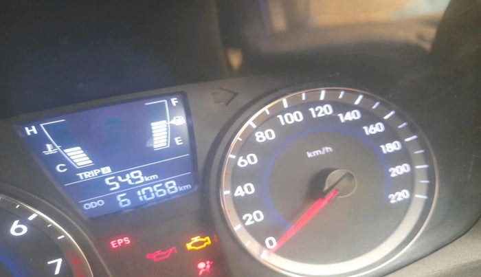 2016 Hyundai Verna 1.6 VTVT SX, CNG, Manual, 61,068 km, interior