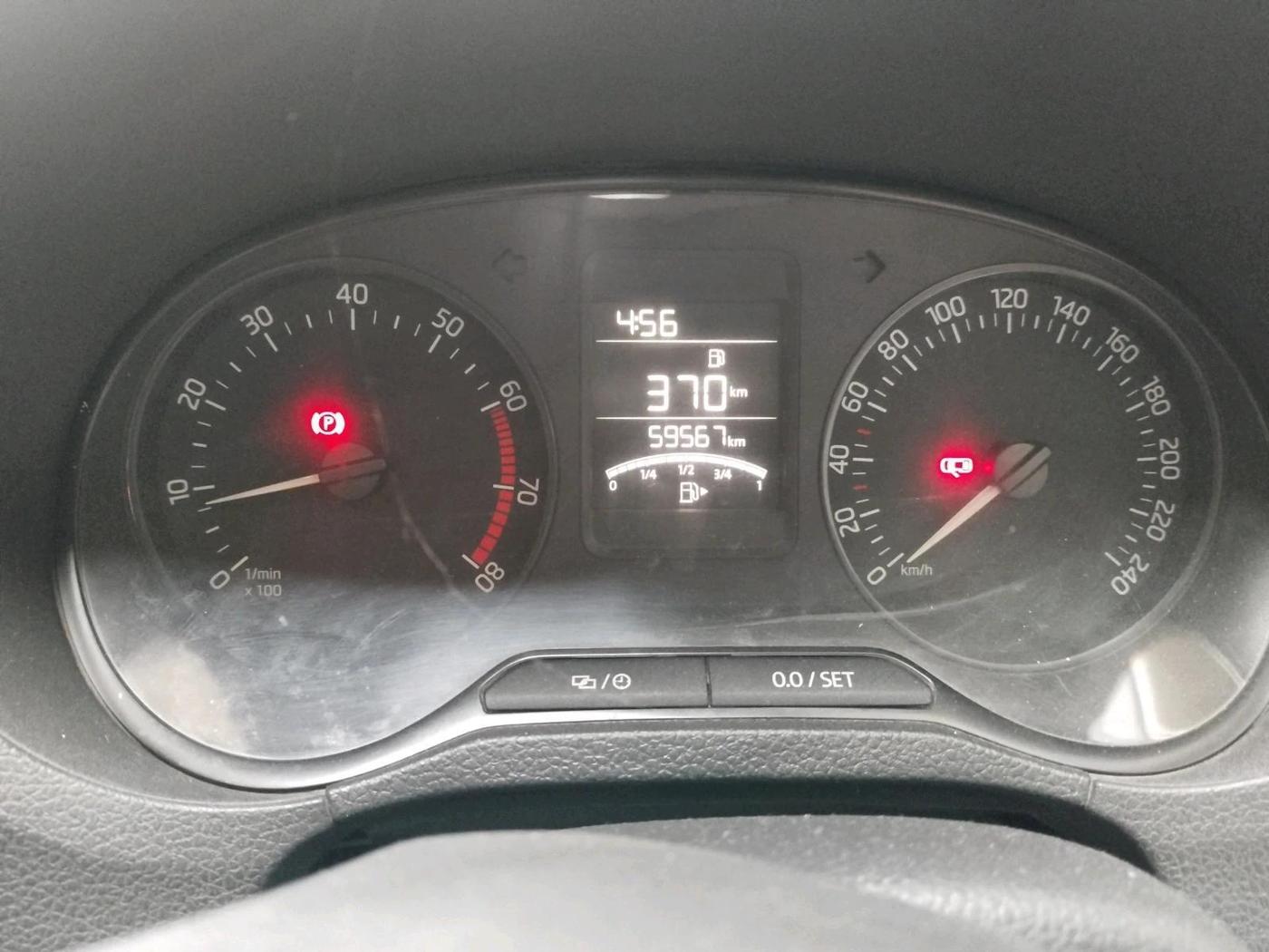 2018 Skoda Rapid STYLE 1.6 MPI, Petrol, Manual, 59,567 km, interior