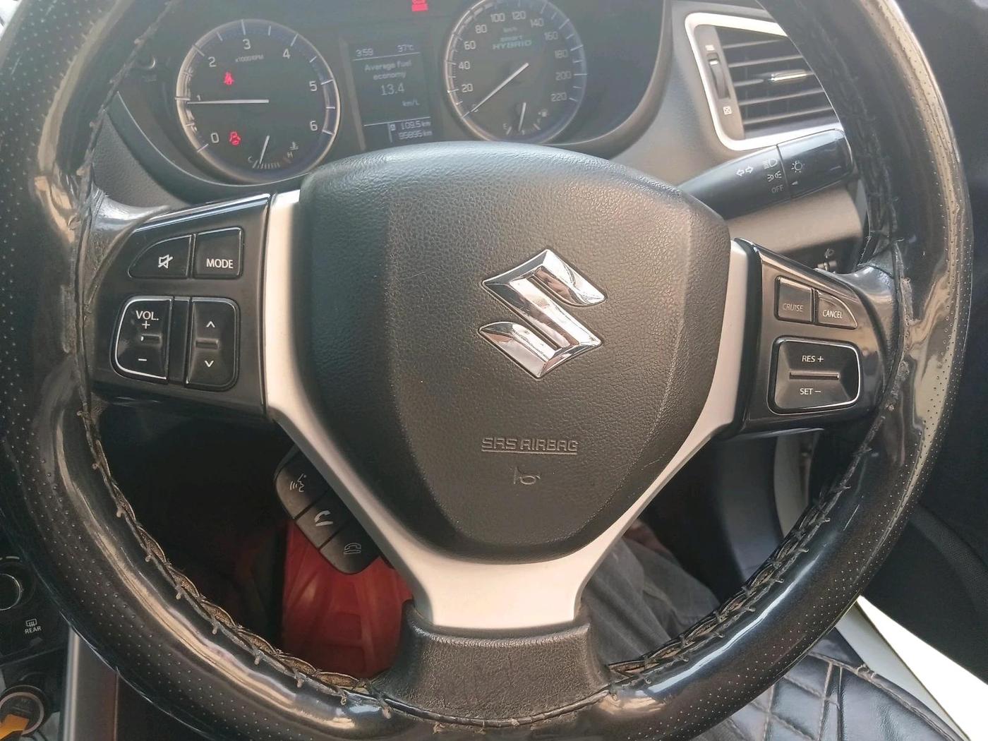 2019 Maruti S Cross ZETA 1.3, Diesel, Manual, 95,895 km, interior