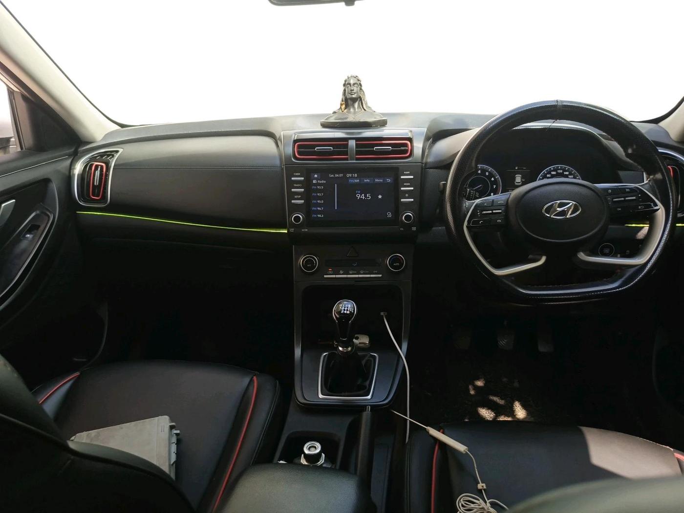 2023 Hyundai Creta S PLUS KNIGHT 1.5 PETROL, Petrol, Manual, 50,398 km, interior