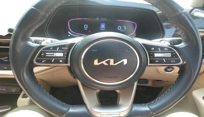 2022 KIA CARENS LUXURY 1.4 PETROL 7 STR, Petrol, Manual, 46,528 km, interior