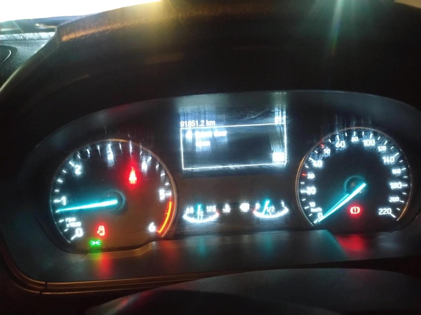 2020 Ford Ecosport TITANIUM 1.5L THUNDER EDTION DIESEL, Diesel, Manual, 91,851 km, interior