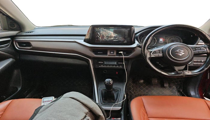 2024 Maruti BREZZA ZXI SMART HYBRID DUAL TONE, Petrol, Manual, 19,123 km, interior