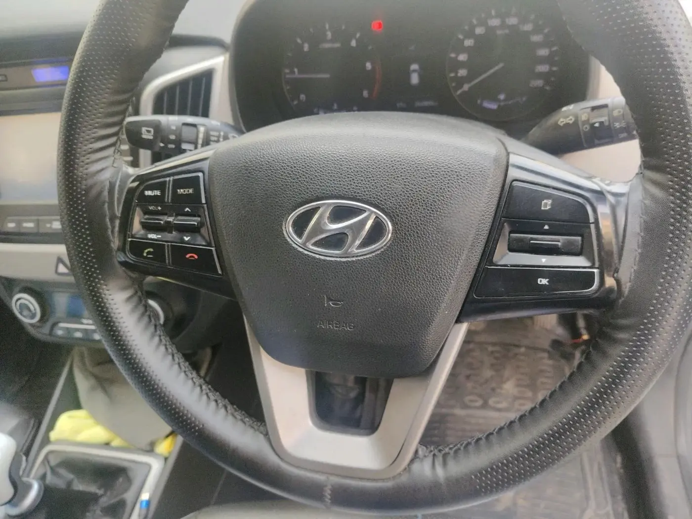 2017 Hyundai Creta SX (O) 1.6 DIESEL, Diesel, Manual, 2,78,000 km, interior