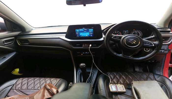 2023 Maruti BREZZA ZXI SMART HYBRID , Petrol, Manual, 19,889 km, interior