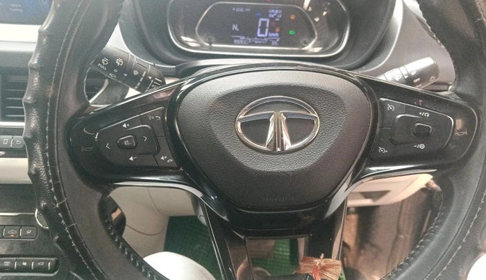 2020 Tata NEXON XZA PLUS (O) PETROL, Petrol, Automatic, 99,283 km, interior